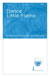 Dance Little Flame SA choral sheet music cover